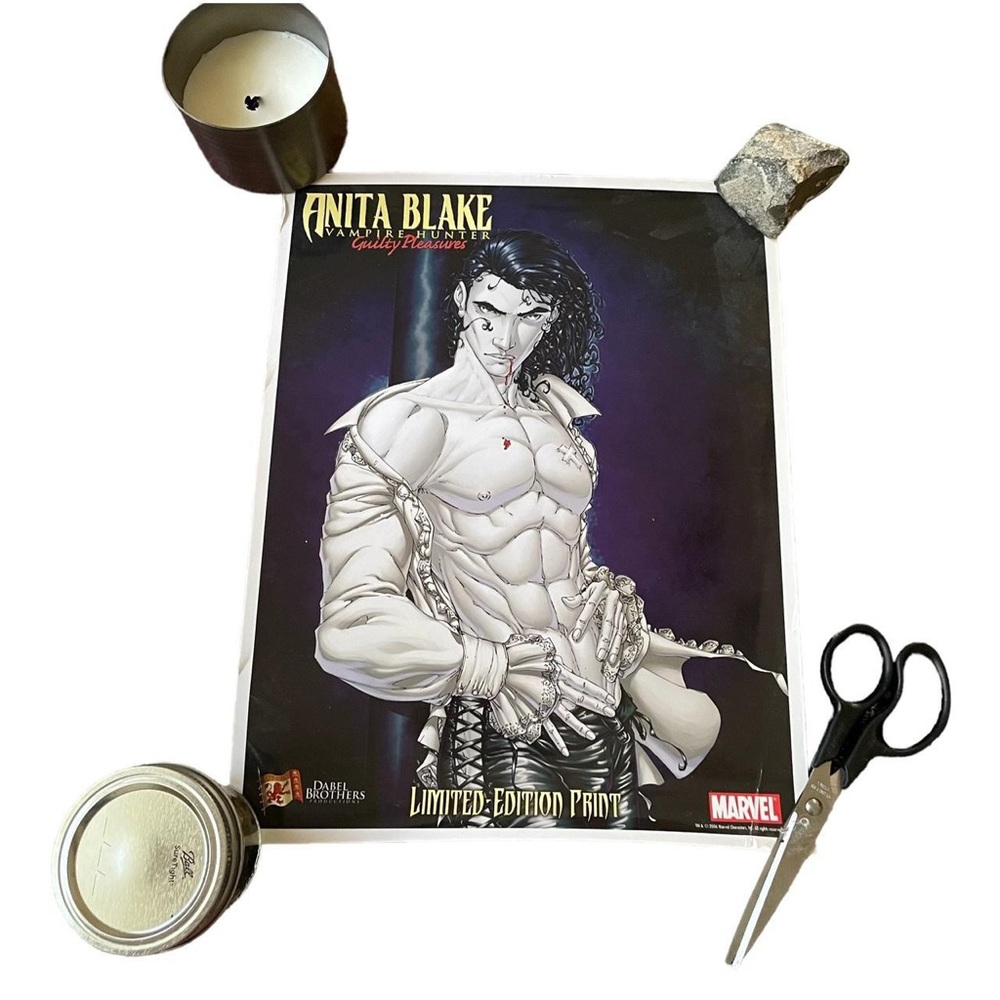 2006 Marvel Anita Black Vampire Hunter Anime Poster